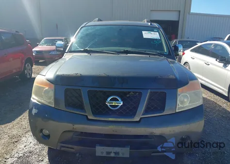 2012 Nissan Armada Sv z USA, uszkodzony, nr VIN 5N1AA0ND1CN603233
